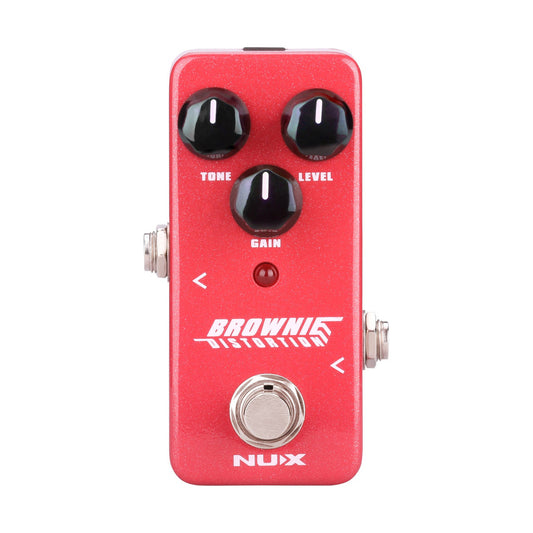 NUX Mini Core Brownie Distortion NDS-2 Guitar Effects Pedal – Classic British 70s Style Distortion — official NUX photo 1