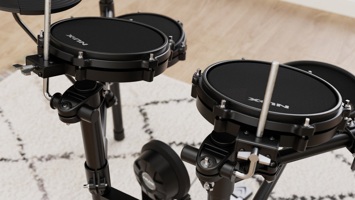 NUX DM110 All-Mesh Electronic Drum Kit – Compact Digital Drum Set with Mesh Heads — official NUX photo 8