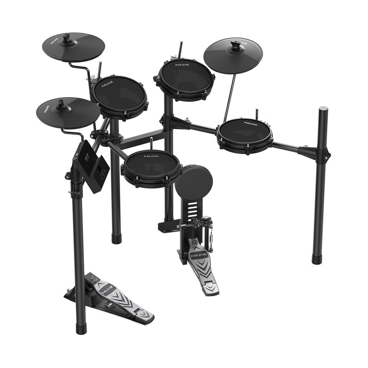 NUX DM110 All-Mesh Electronic Drum Kit – Compact Digital Drum Set with Mesh Heads — official NUX photo 3
