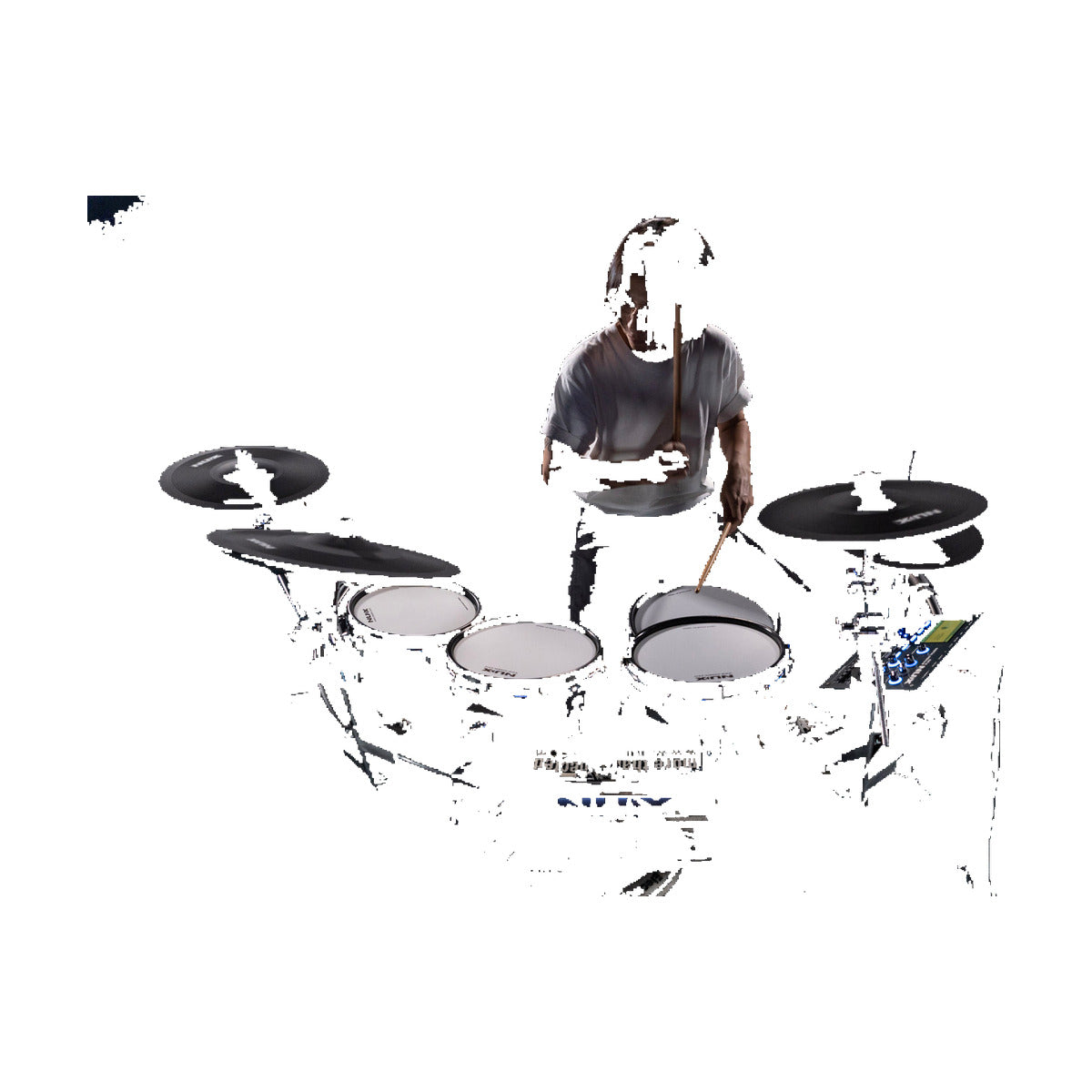 NUX DM-8 Digital Drum Kit – Professional Electronic Drum Set — official NUX photo 8