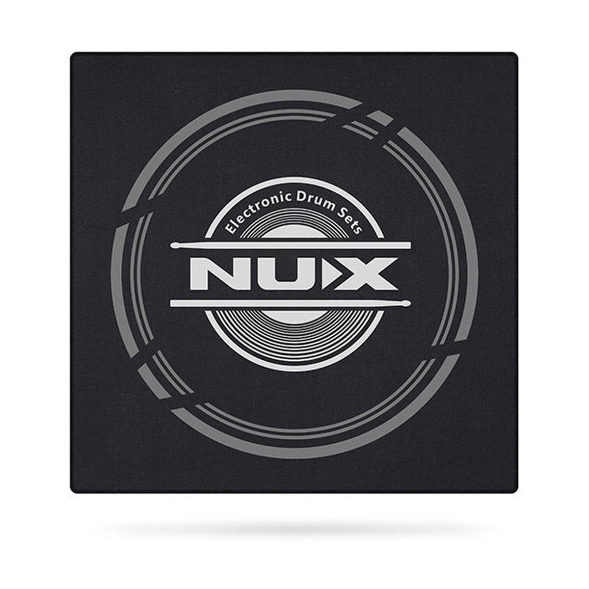 NUX Drum Rug 1.3m x 1.3m – Non-Slip Drum Mat for Stability & Pedal Grip — official NUX photo 6