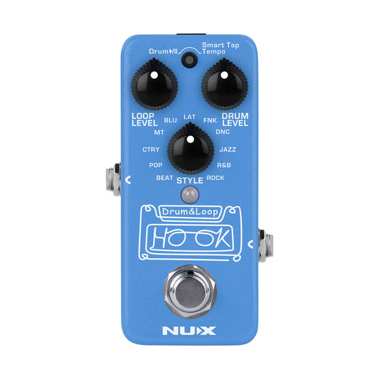 NUX Hook Mini Drum Beats and Looper Pedal — official NUX photo 1