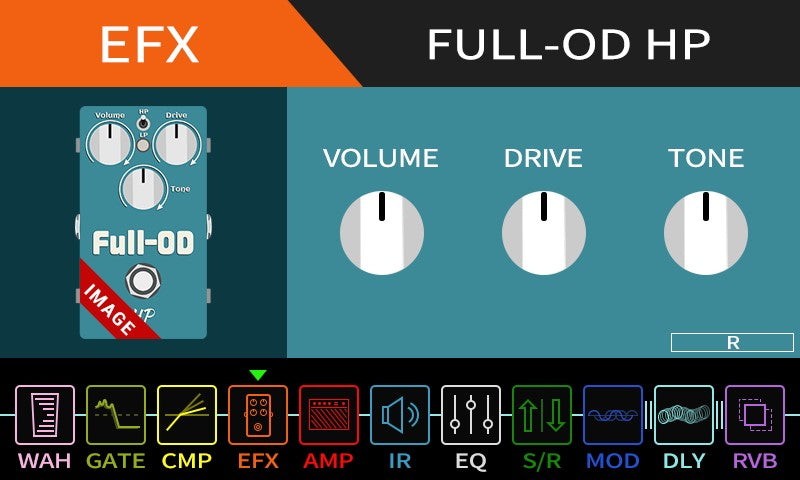 NUX MG-30 Multi Effects Pedal – Amp Modelling Guitar Processor with IR Loader & USB Interface — official NUX photo 7