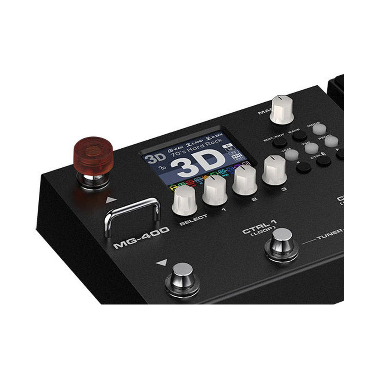 NUX MG-400 Multi FX Guitar Effects Processor – Amp Modelling & Multi Effects Pedal — official NUX photo 7