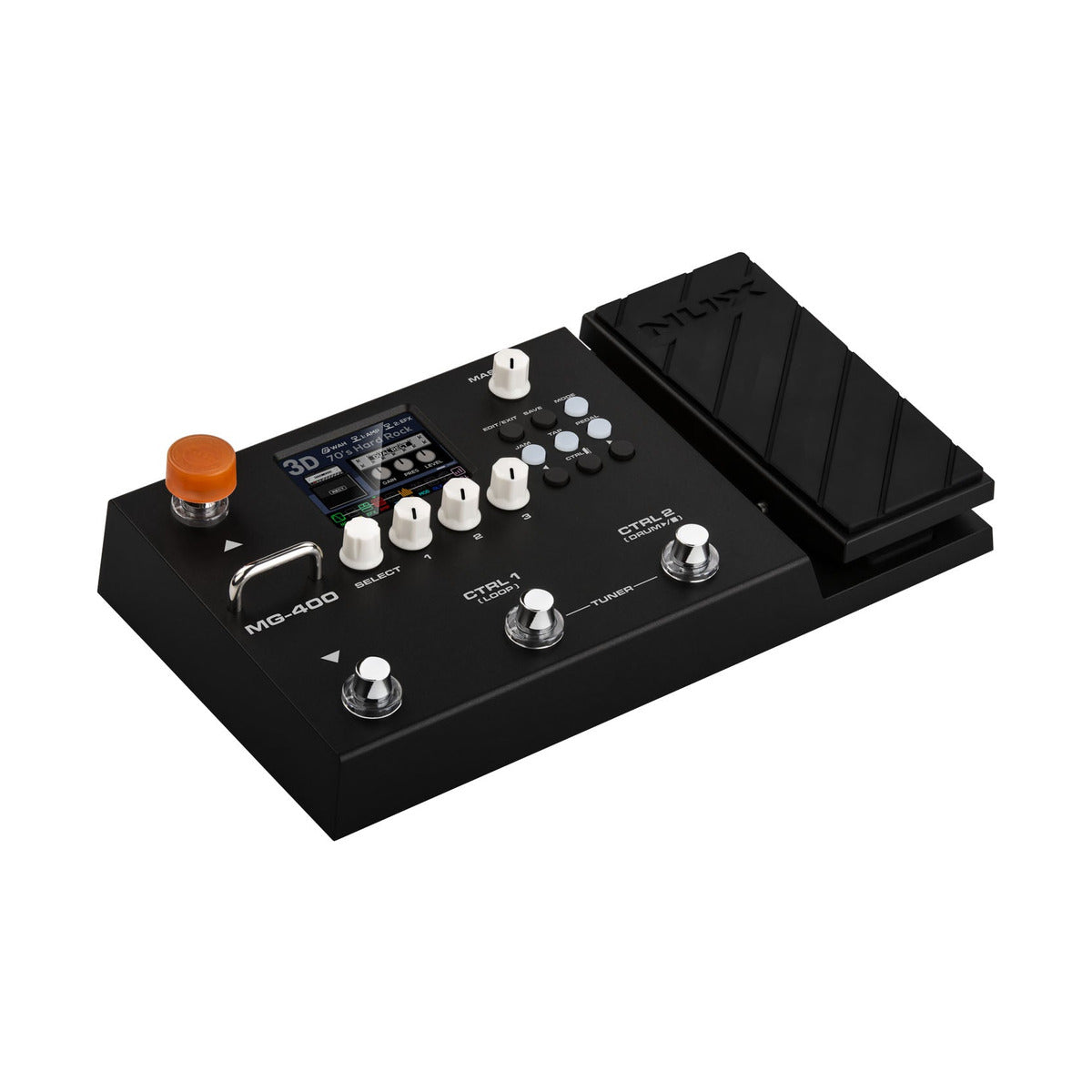 NUX MG-400 Multi FX Guitar Effects Processor – Amp Modelling & Multi Effects Pedal — official NUX photo 4