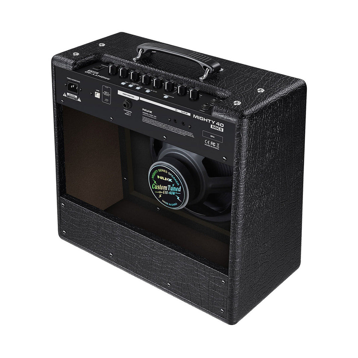 NUX Mighty 40 MKII Digital Modeling Guitar Amplifier – 40W Practice Amp with Built-In Effects — official NUX photo 7