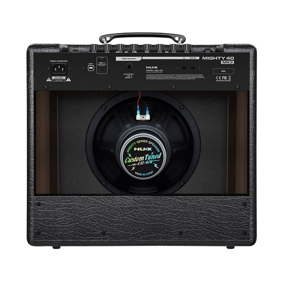 NUX Mighty 40 MKII Digital Modeling Guitar Amplifier – 40W Practice Amp with Built-In Effects — official NUX photo 2