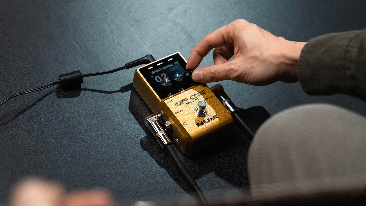 NUX Amp Core Studio Amp & Cabinet Simulator Effects Pedal — official NUX photo 7