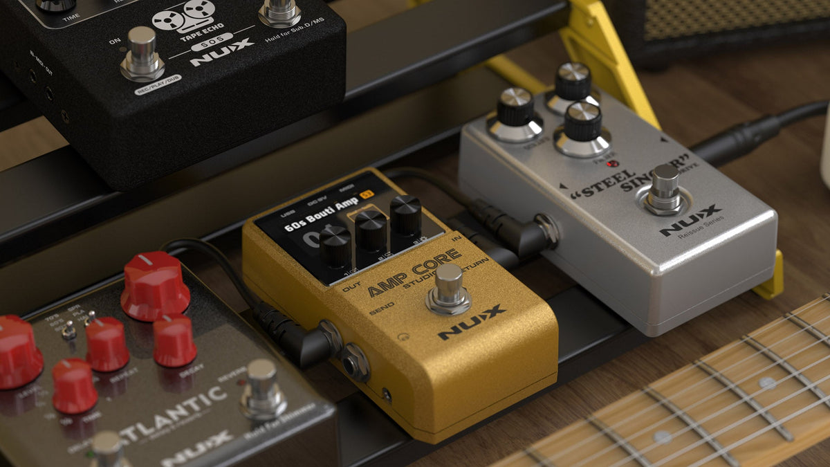 NUX Amp Core Studio Amp & Cabinet Simulator Effects Pedal — official NUX photo 6