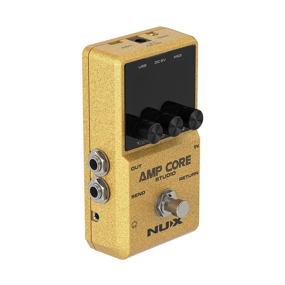 NUX Amp Core Studio Amp & Cabinet Simulator Effects Pedal — official NUX photo 2