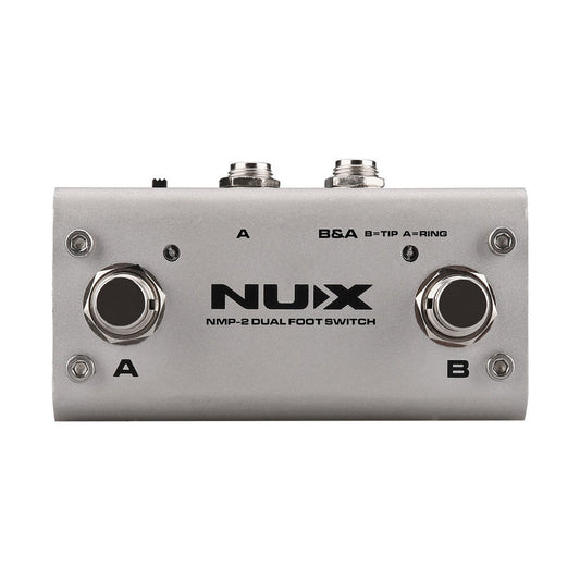 NUX Loop Core Deluxe Bundle Looper Pedal with Dual Footswitch (NMP-2) — official NUX photo 1