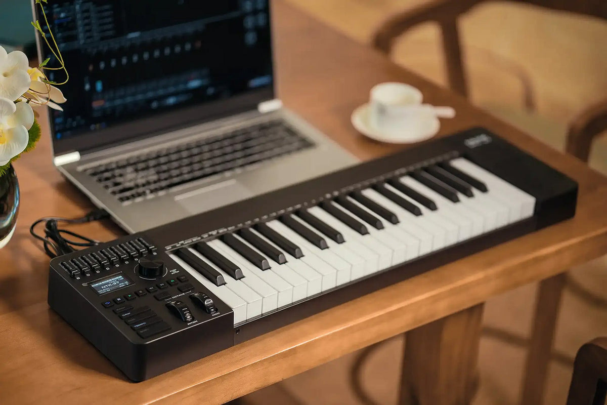 NUX NTK-37 37-Key MIDI Keyboard Controller with Aftertouch & DAW Controls — official NUX photo 8