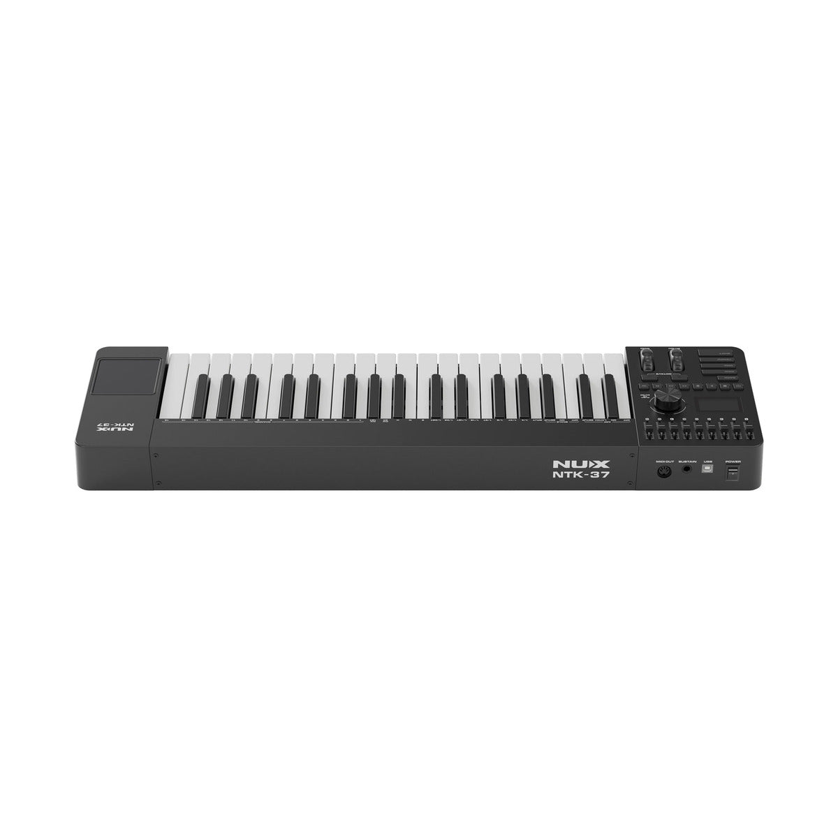 NUX NTK-37 37-Key MIDI Keyboard Controller with Aftertouch & DAW Controls — official NUX photo 7
