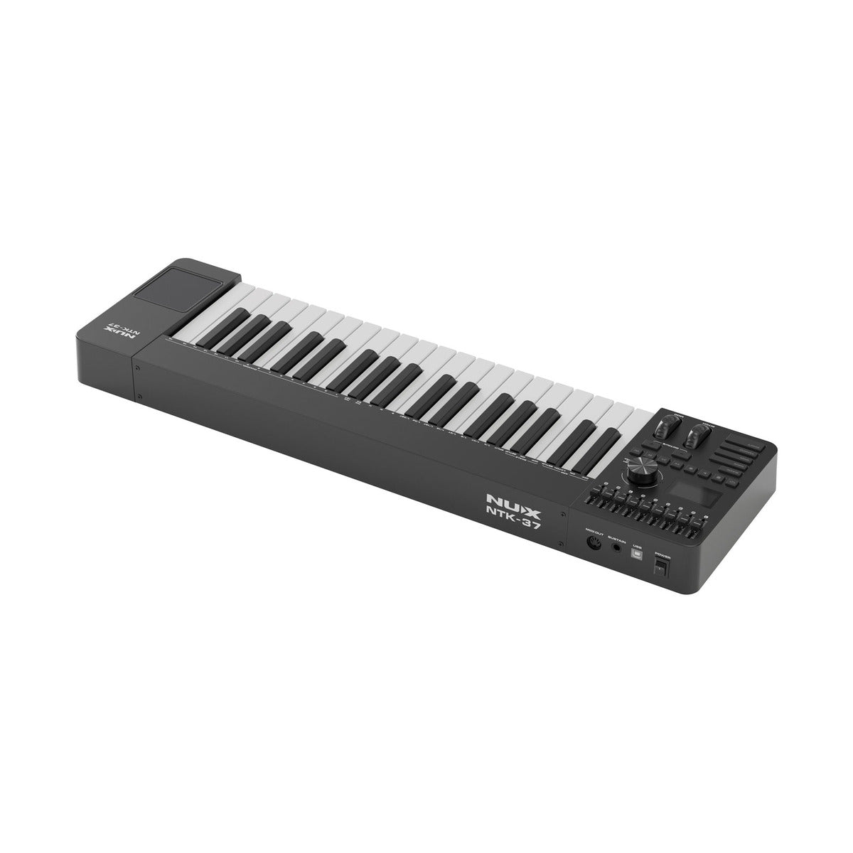 NUX NTK-37 37-Key MIDI Keyboard Controller with Aftertouch & DAW Controls — official NUX photo 6