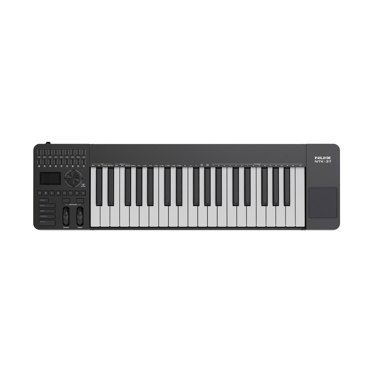 NUX NTK-37 37-Key MIDI Keyboard Controller with Aftertouch & DAW Controls — official NUX photo 1