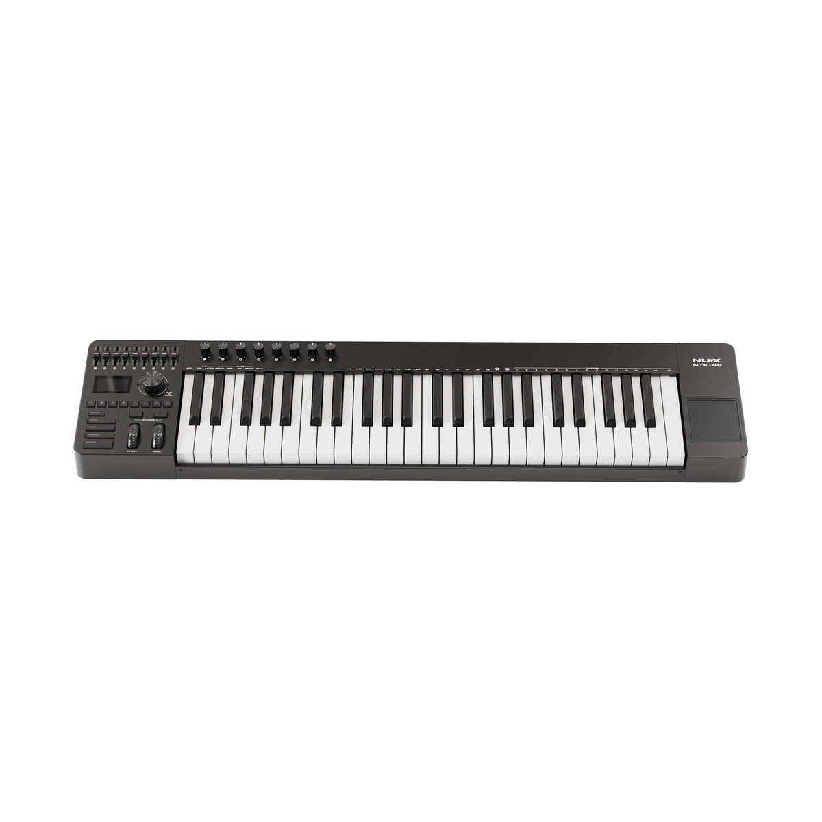 NUX NTK-49 49-Key MIDI Keyboard Controller with Aftertouch & DAW Controls — official NUX photo 3