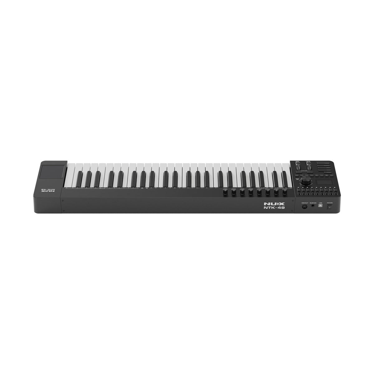 NUX NTK-49 49-Key MIDI Keyboard Controller with Aftertouch & DAW Controls — official NUX photo 2