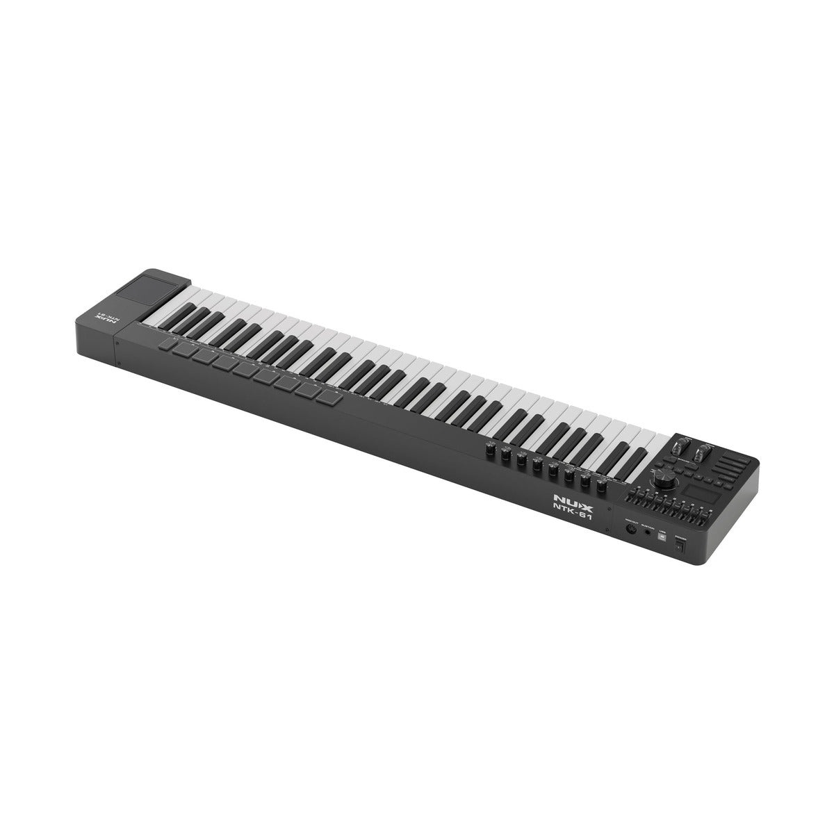 NUX NTK-61 61-Key MIDI Keyboard Controller with Aftertouch, Pads & DAW Controls — official NUX photo 7