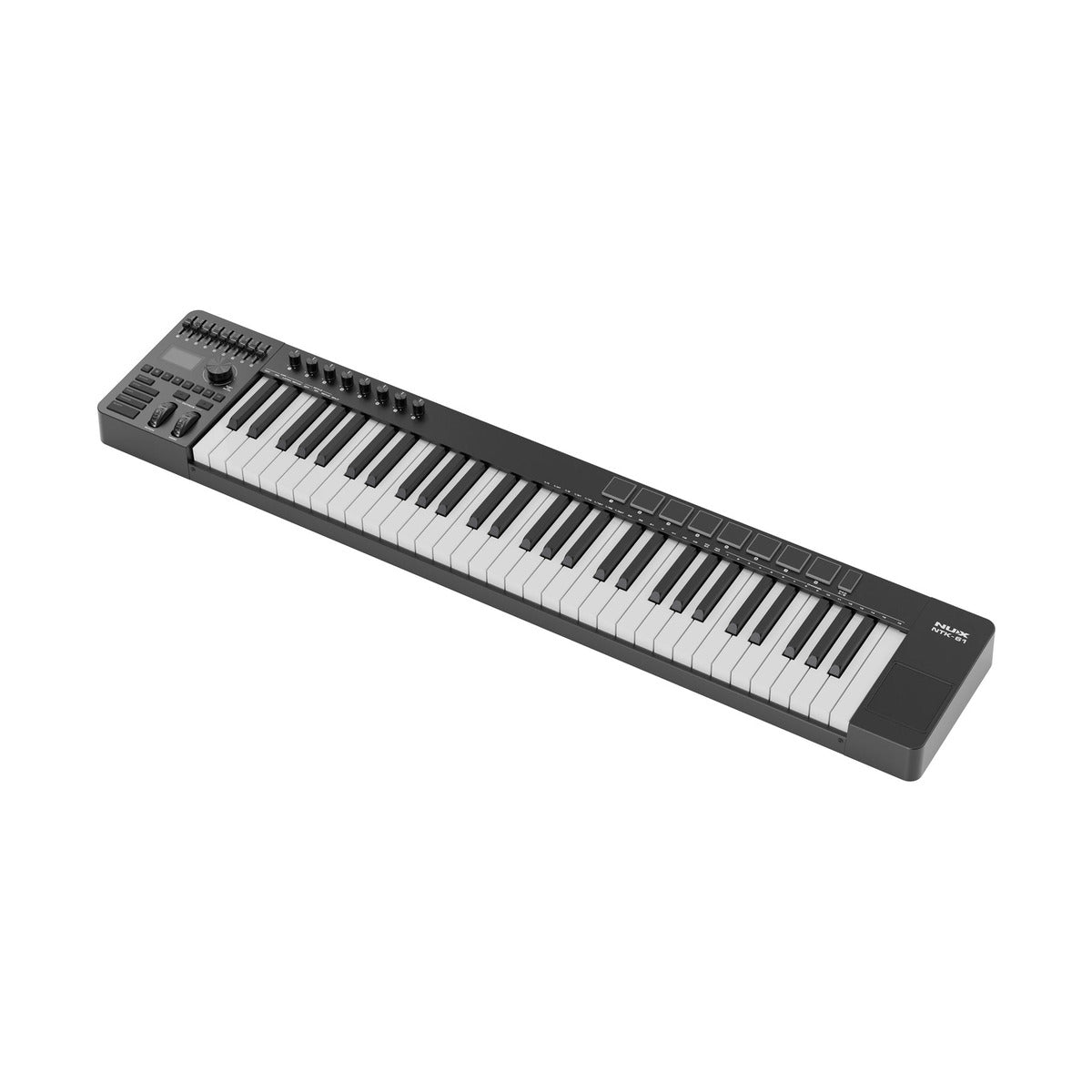 NUX NTK-61 61-Key MIDI Keyboard Controller with Aftertouch, Pads & DAW Controls — official NUX photo 6