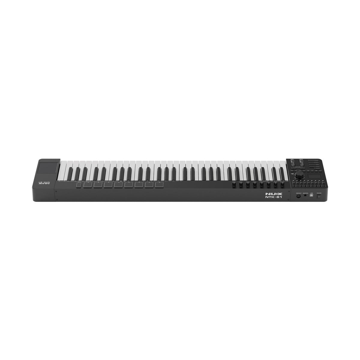 NUX NTK-61 61-Key MIDI Keyboard Controller with Aftertouch, Pads & DAW Controls — official NUX photo 2