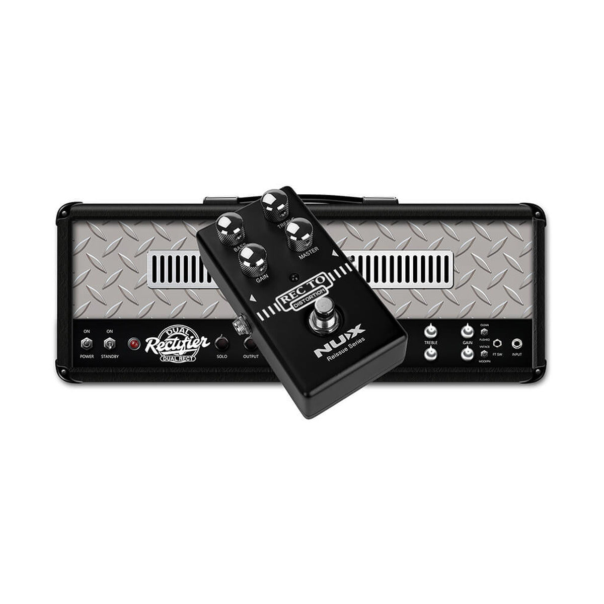 NUX Rec To Distortion – High-Gain Analog Guitar Pedal