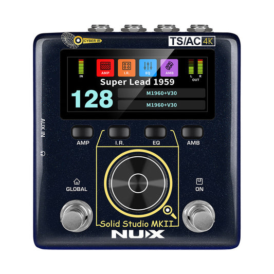 NUX NSS-6 Solid Studio MKII – Amp & Cab Simulator Pedal — official NUX photo 1