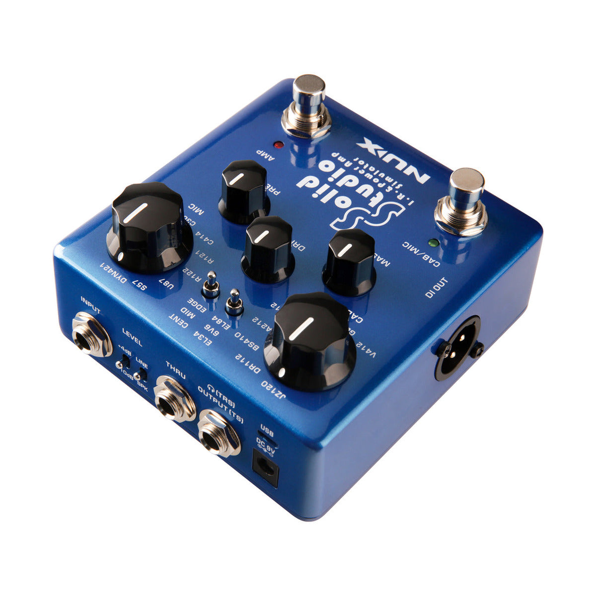 NUX NSS-5 Solid Studio IR & Amp Simulator Effects Pedal — official NUX photo 3