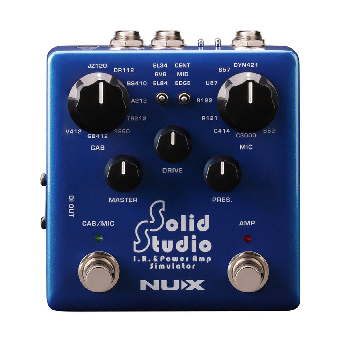 NUX NSS-5 Solid Studio IR & Amp Simulator Effects Pedal — official NUX photo 1