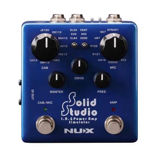 NUX NSS-5 Solid Studio IR & Amp Simulator Effects Pedal — official NUX photo 1