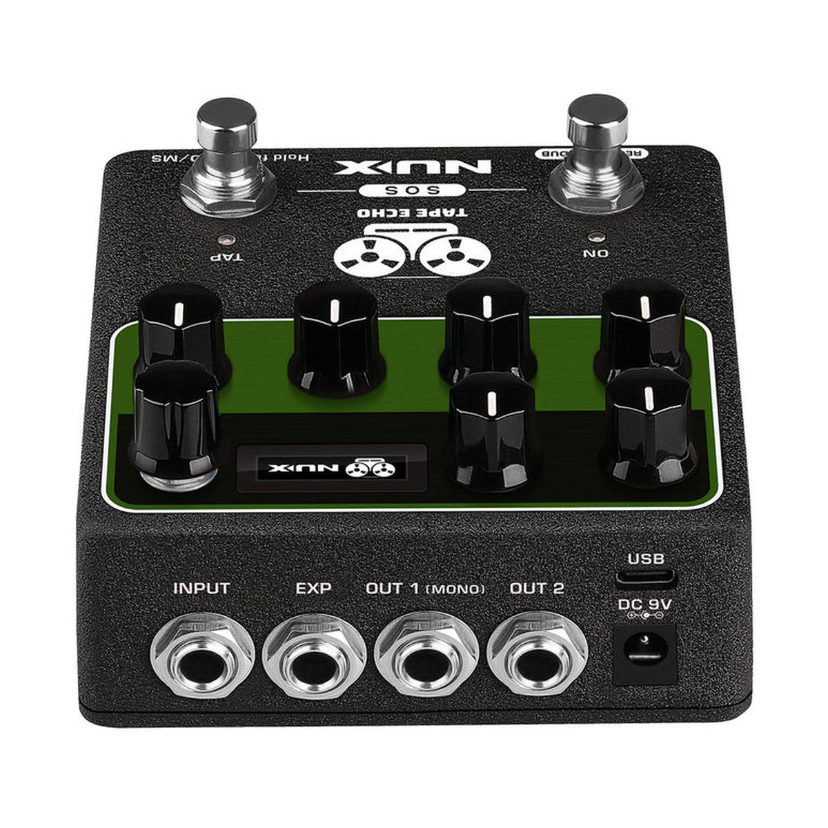 NUX Tape Echo Delay Effects Pedal – Vintage Tape-Style Echo with Modulation — official NUX photo 5
