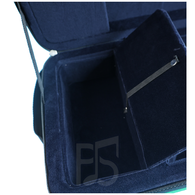 Sandner SA-208 Oblong Violin Case – Lightweight Suspension Case (4/4)