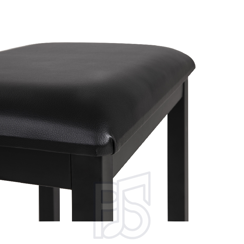 NUX NBM-2 Piano Bench – Padded Seat with Durable Metal Frame (Black)