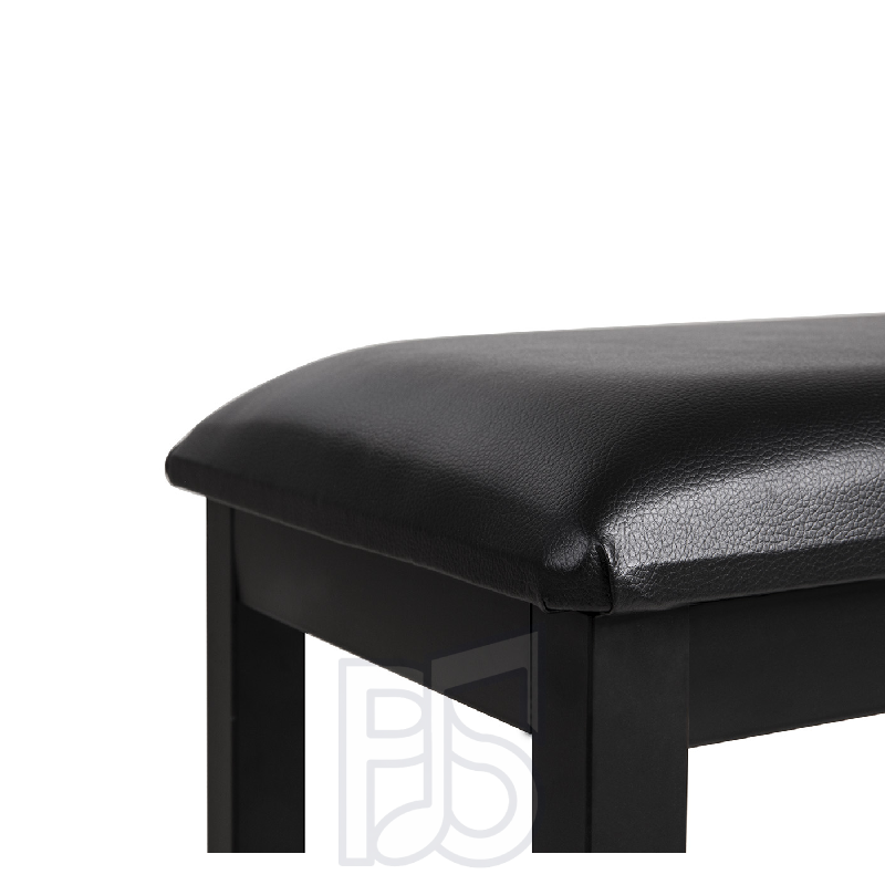 NUX NBM-2 Piano Bench – Padded Seat with Durable Metal Frame (Black)