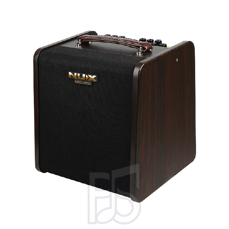 NUX AC-80 Stageman II 80W Acoustic Guitar Amplifier – Portable Acoustic Amp with Effects