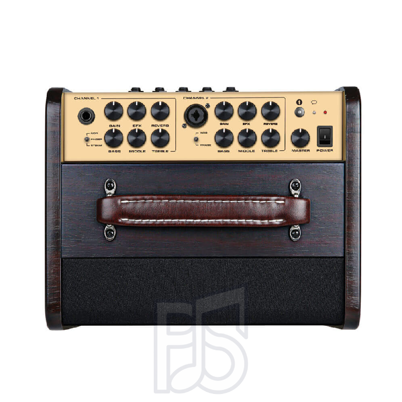 NUX AC-80 Stageman II 80W Acoustic Guitar Amplifier – Portable Acoustic Amp with Effects