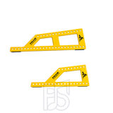 NUX Bumblebee Pedalboard – Medium Size Guitar Effects Pedal Board with Bag