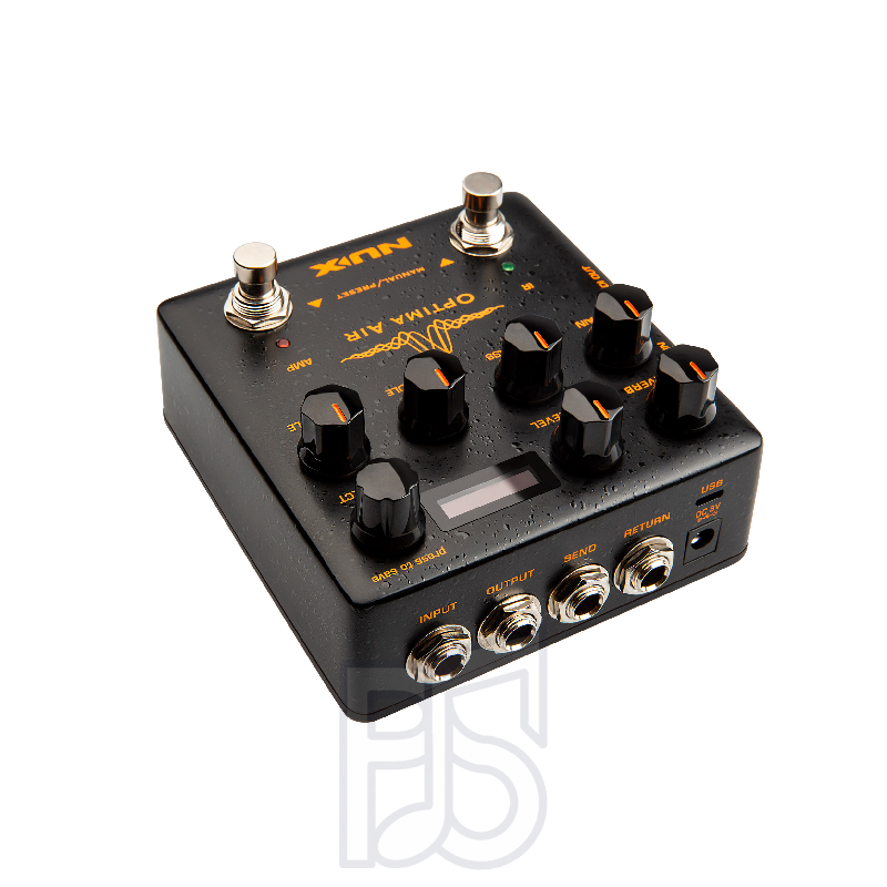 NUX Optima Air Acoustic Simulator & IR Loader – Acoustic Guitar Preamp Pedal