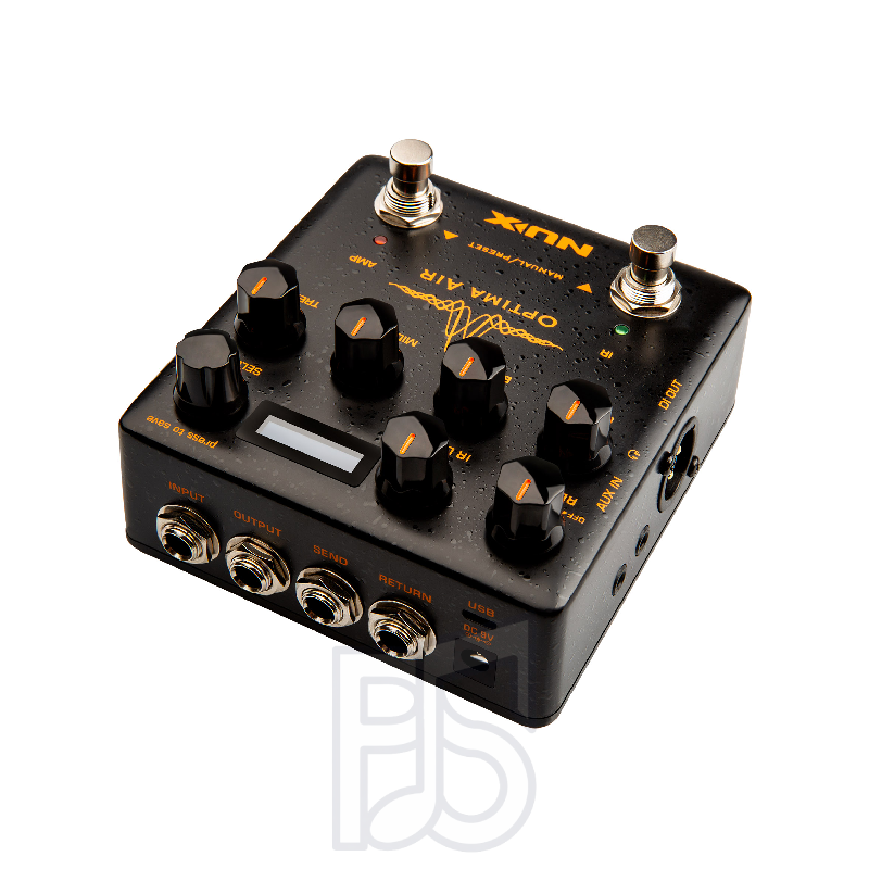 NUX Optima Air Acoustic Simulator & IR Loader – Acoustic Guitar Preamp Pedal