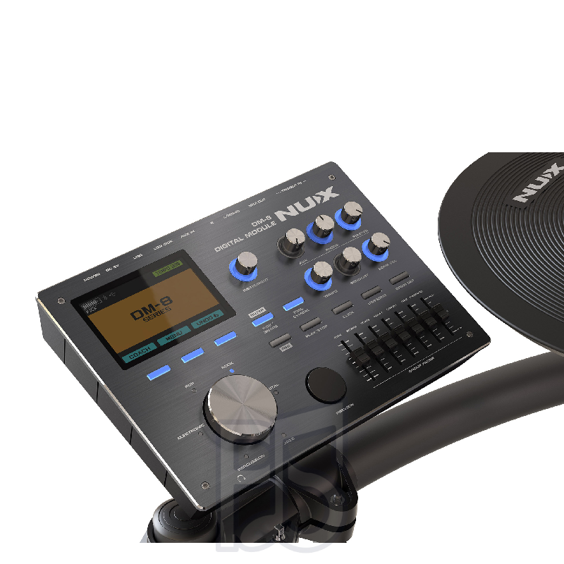 NUX DM-8 Digital Drum Kit – Professional Electronic Drum Set