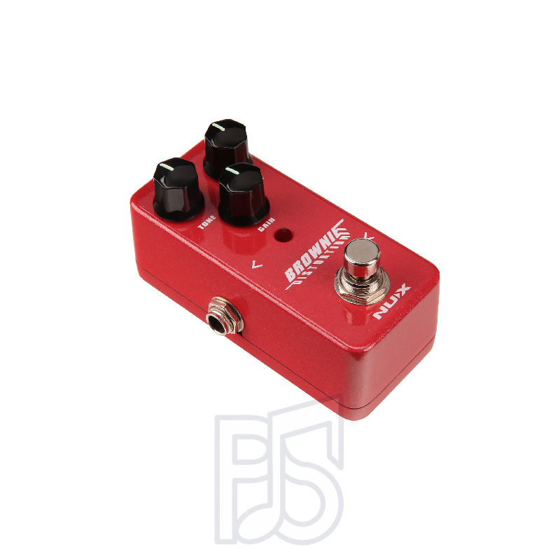 NUX Mini Core Brownie Distortion NDS-2 Guitar Effects Pedal – Classic British 70s Style Distortion