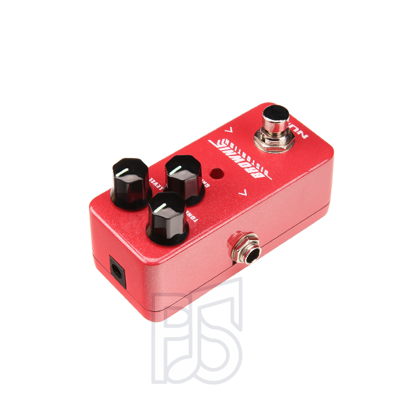 NUX Mini Core Brownie Distortion NDS-2 Guitar Effects Pedal – Classic British 70s Style Distortion