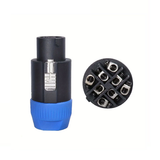 Speakon 8-Pole Inline Connector 1PC Professional Audio Speaker Cable Connector