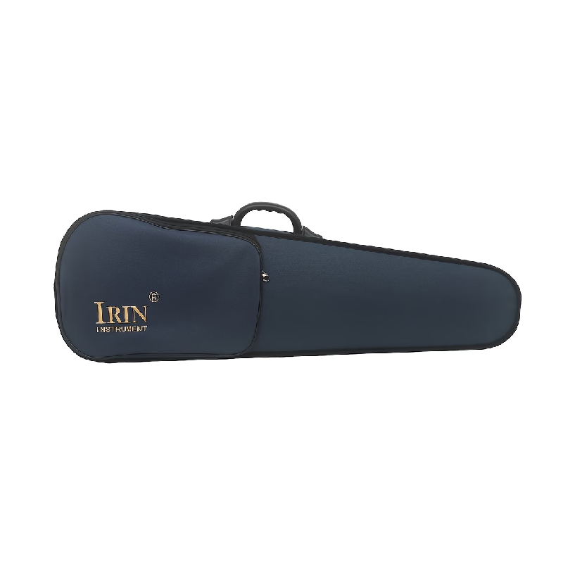 PSM IRIN Premium Violin Triangle Case Blue Lightweight Oxford Cloth with Hygrometer