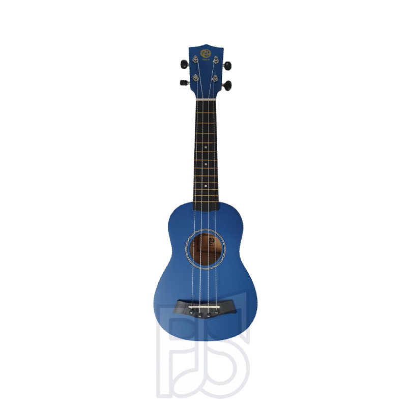 Pala 21" Blue Ukulele – Soprano Beginner Acoustic Ukulele, Lightweight & Portable