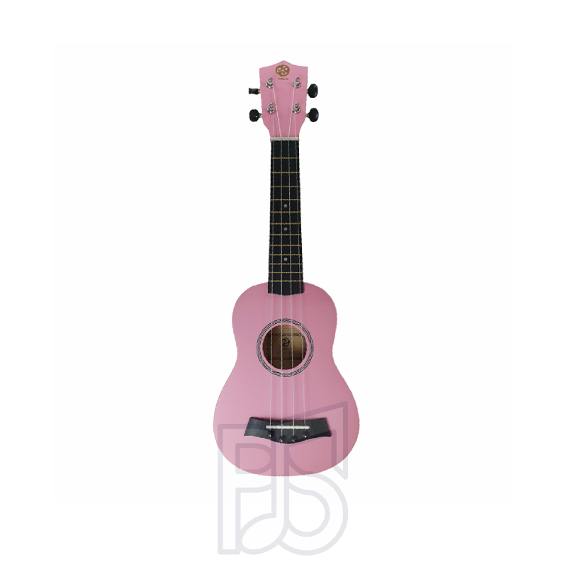 Pala 21" Pink Ukulele – Soprano Beginner Ukulele, Lightweight & Easy to Play
