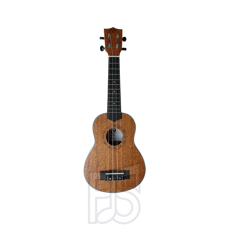 Pala 21" Sapele Wood Body Ukulele – Soprano Ukulele, Warm Tone, Lightweight & Portable