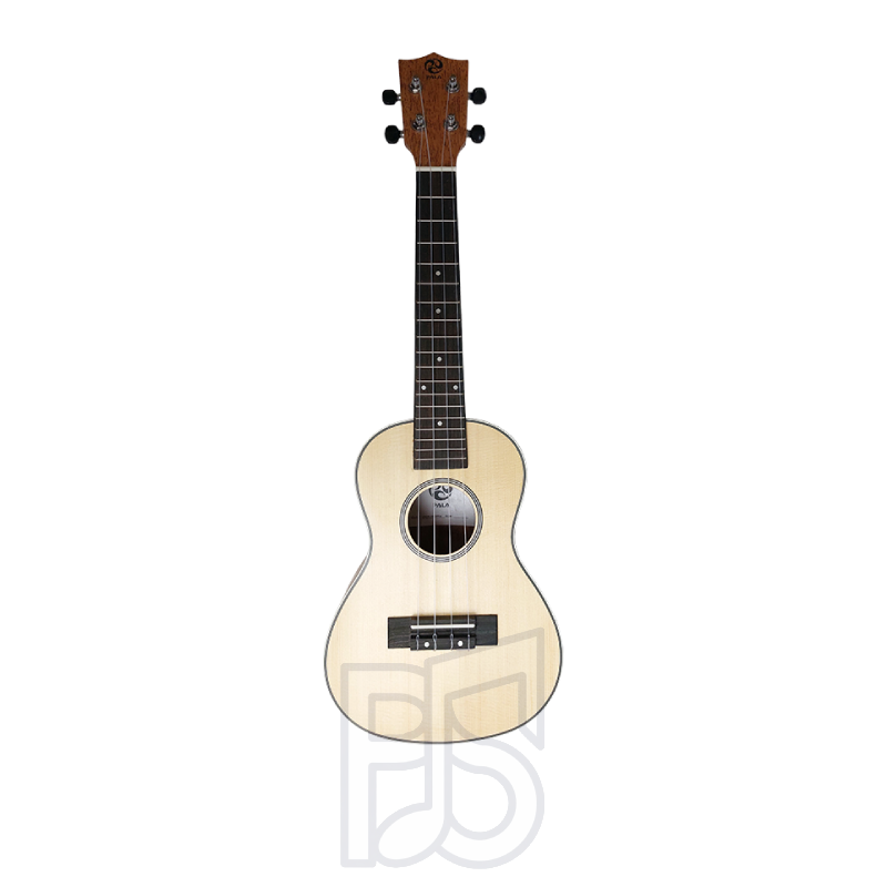 Pala 24" Concert Ukulele Spruce – Acoustic Ukulele with Bright Tone & Extended Range
