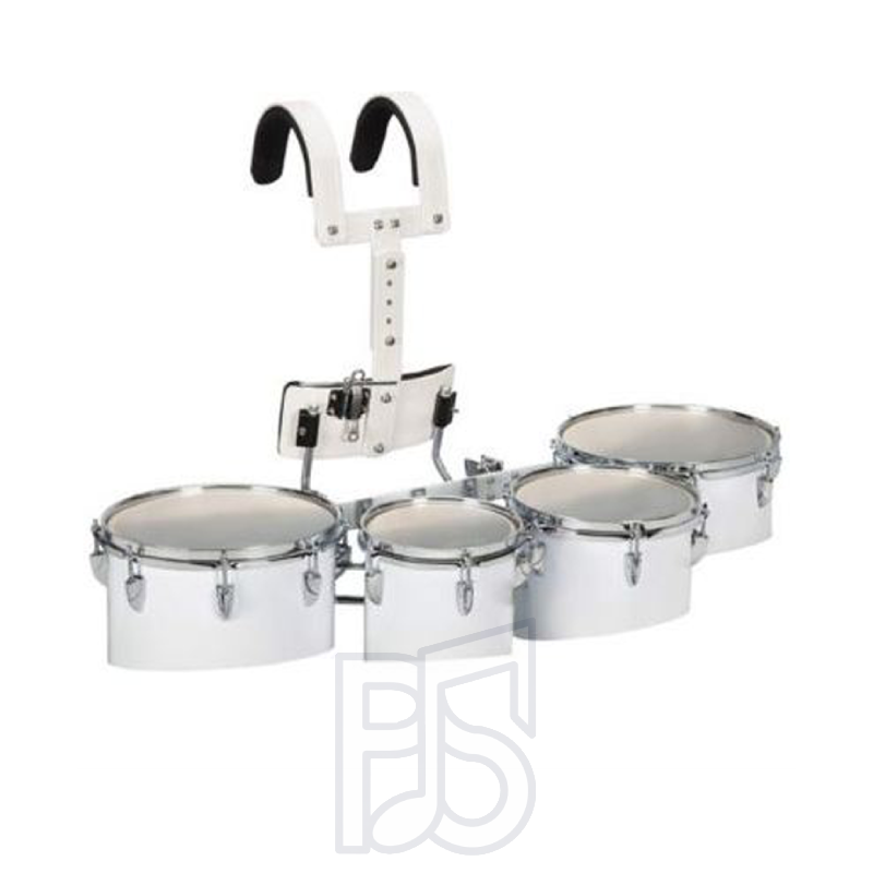 BK Marching Quad Drums 8" 10" 12" 13" – Multi-Tenor Marching Drum Set