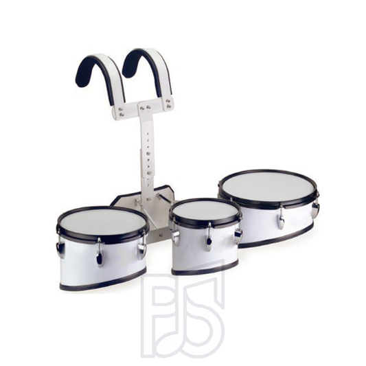 BK Marching Trio Drums 10" 12" 13" – Multi-Tenor Marching Drum Set