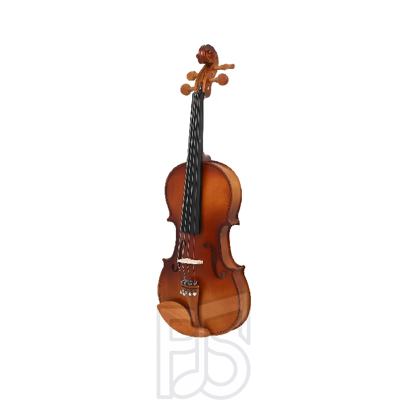 AV-213 4/4 Full Size Violin Outfit – Satin Finish with Laminate Spruce Top & Jujube Wood Fittings